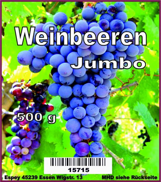 Weinbeeren Jumbo 500 g